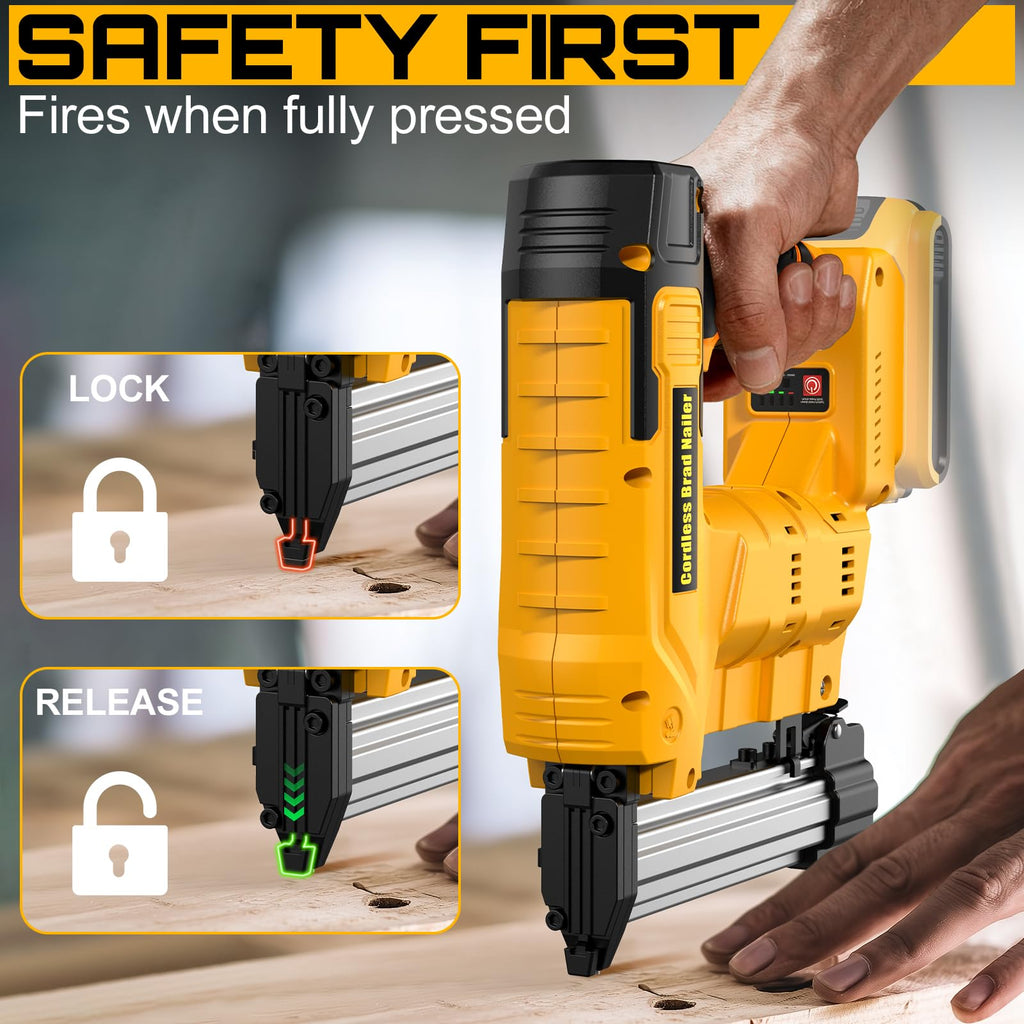 18 Gauge Cordless Brad Nailer & Staple Gun T2748