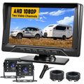7'' Wired Dual RV Backup Camera System 1080P HD Q7444