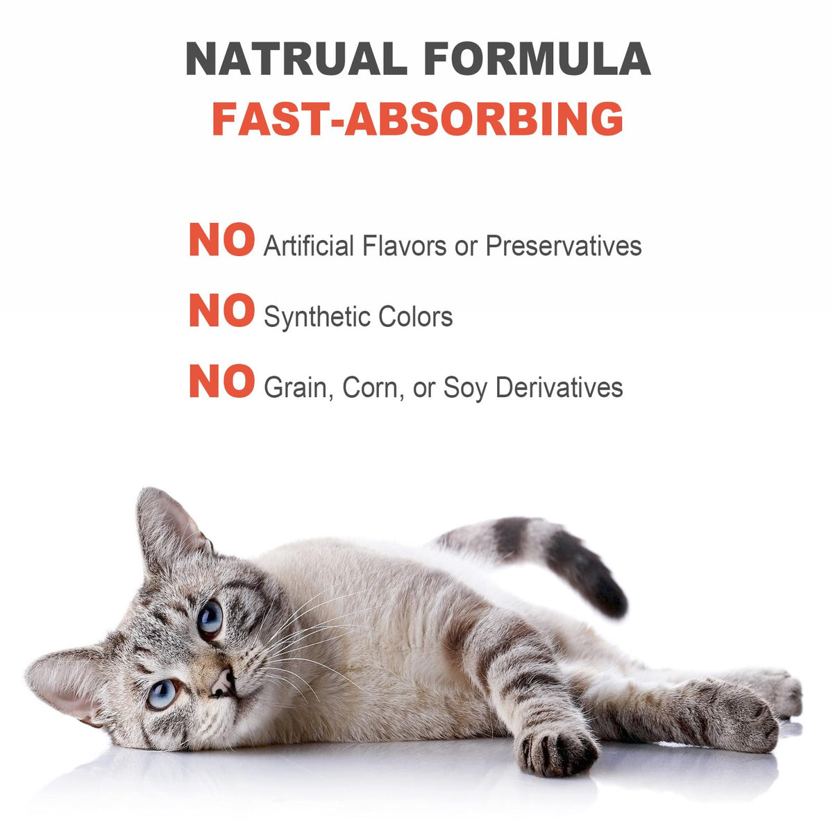Hairball Control Soft Chews for Cats, Chicken Flavor, 100 Count O2837