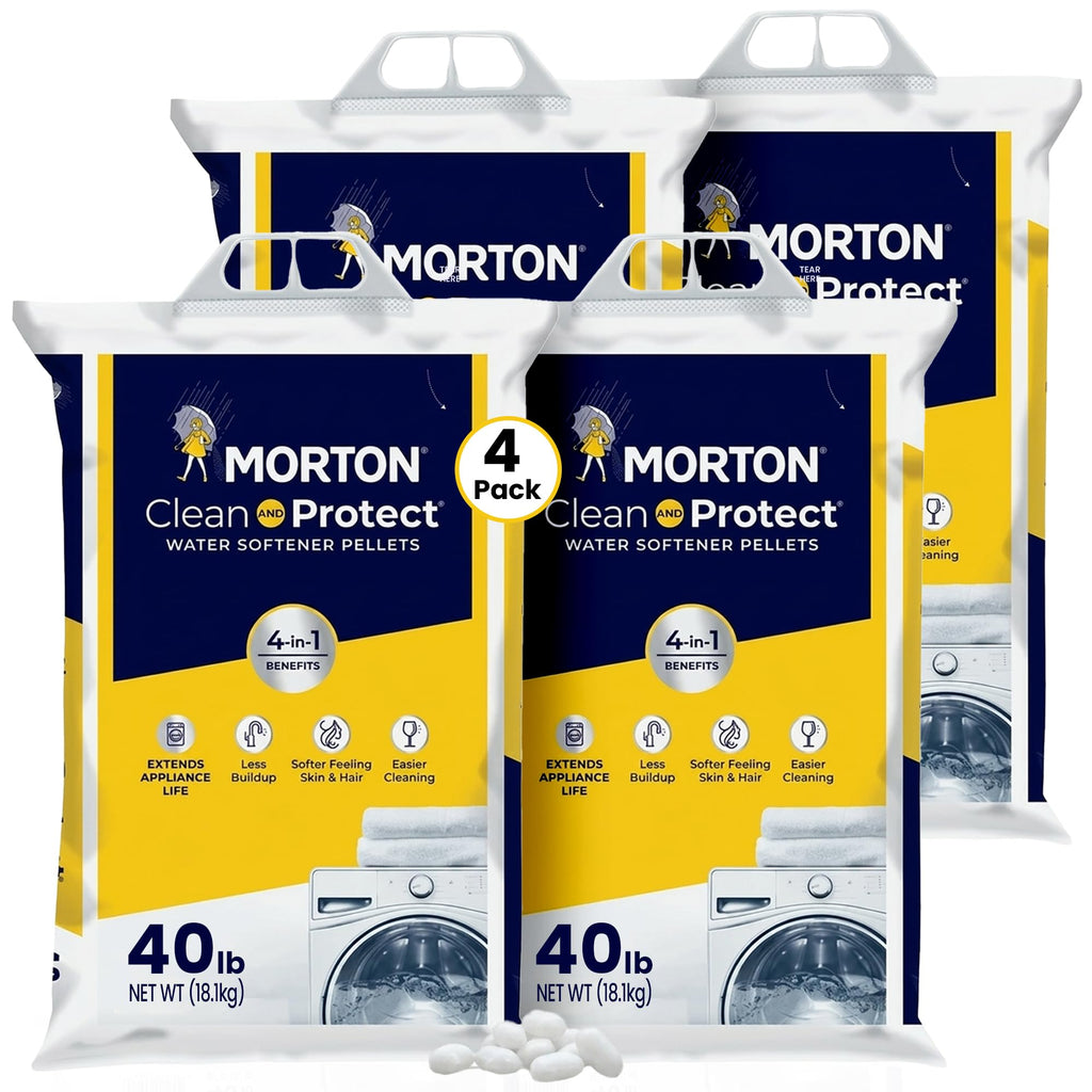 Water Softener Salt Pellets 40 lb 4 Pack M891098