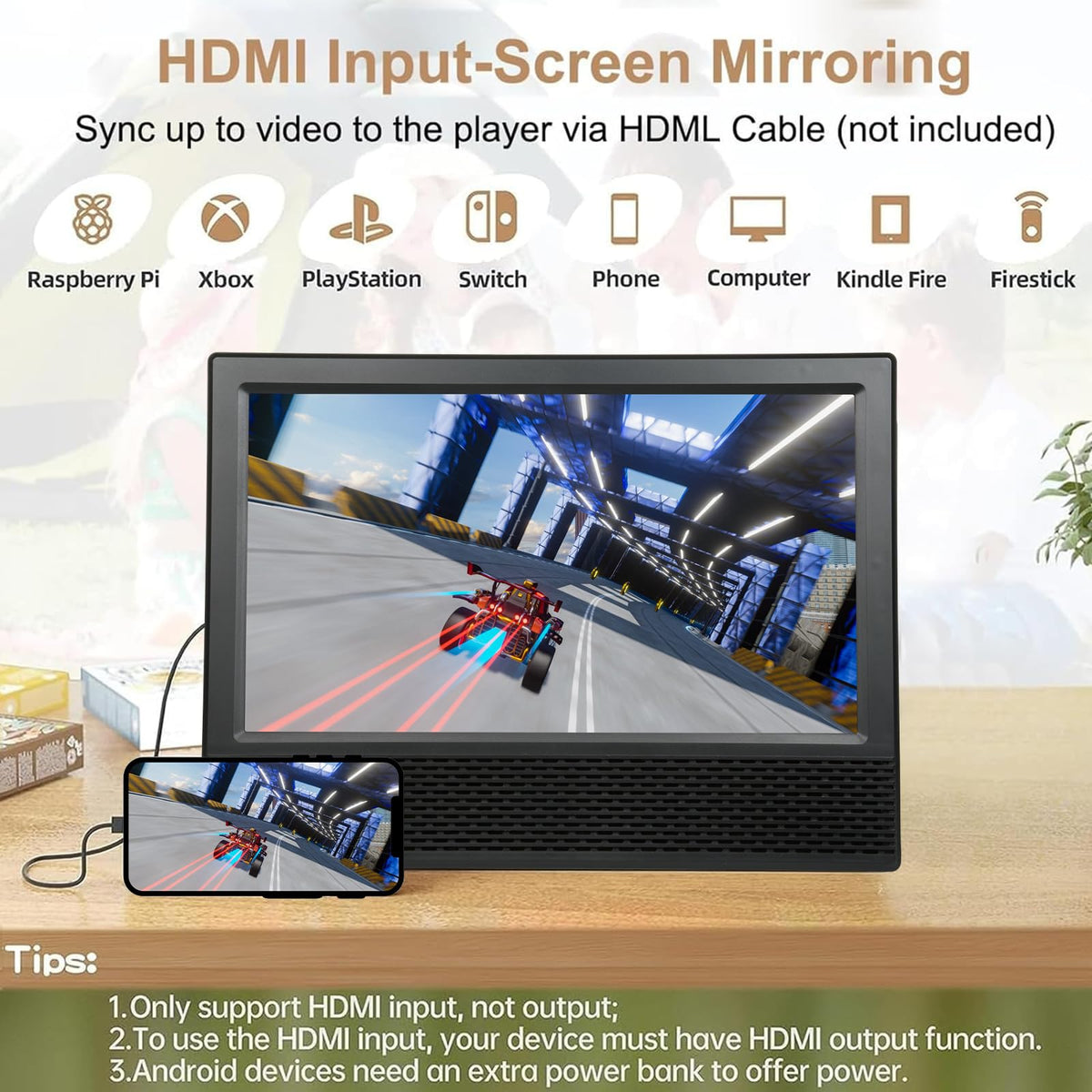14 inch Portable ATSC Digital TV with Antenna and Remote Control S31199