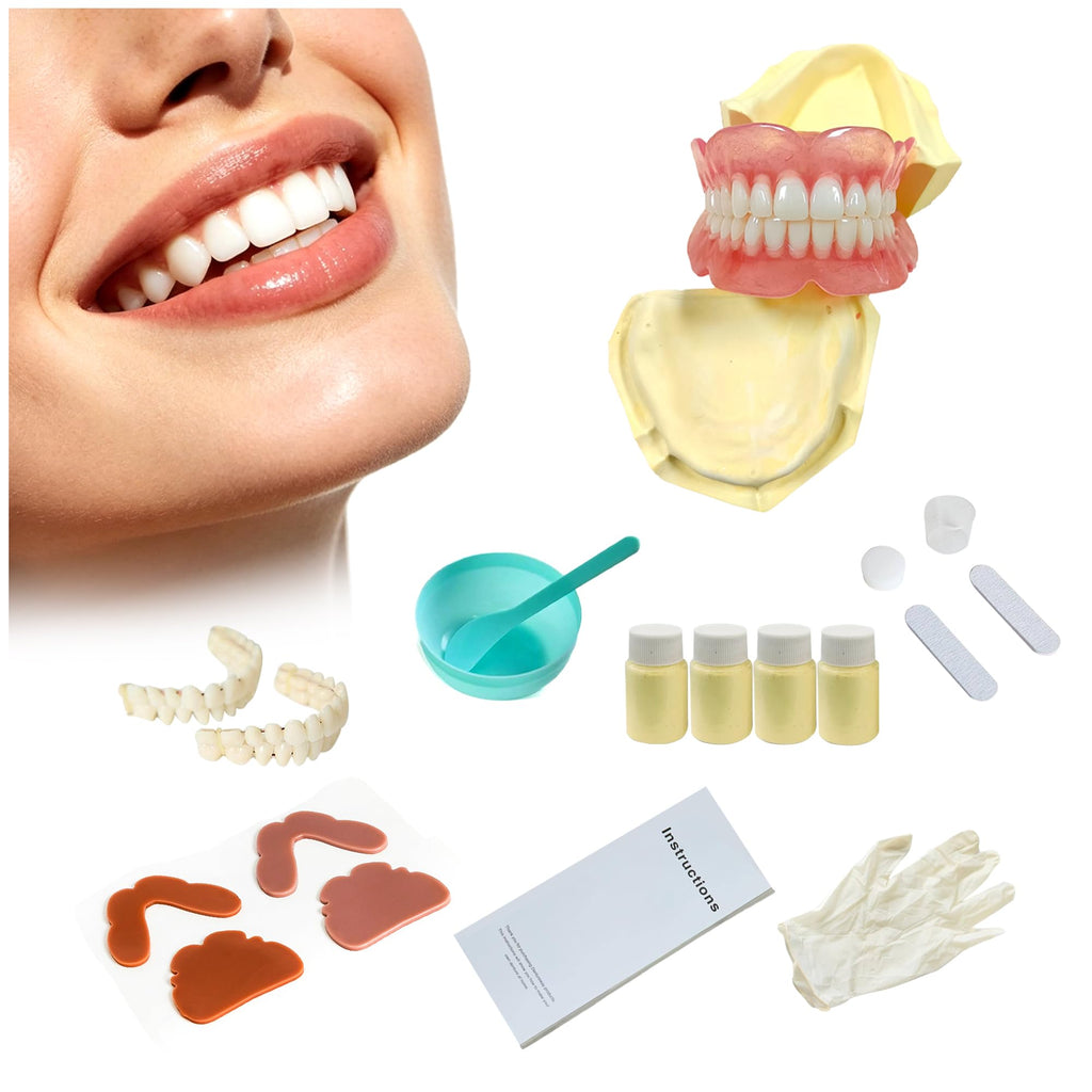 Moldable Temporary False Teeth Kit U4392