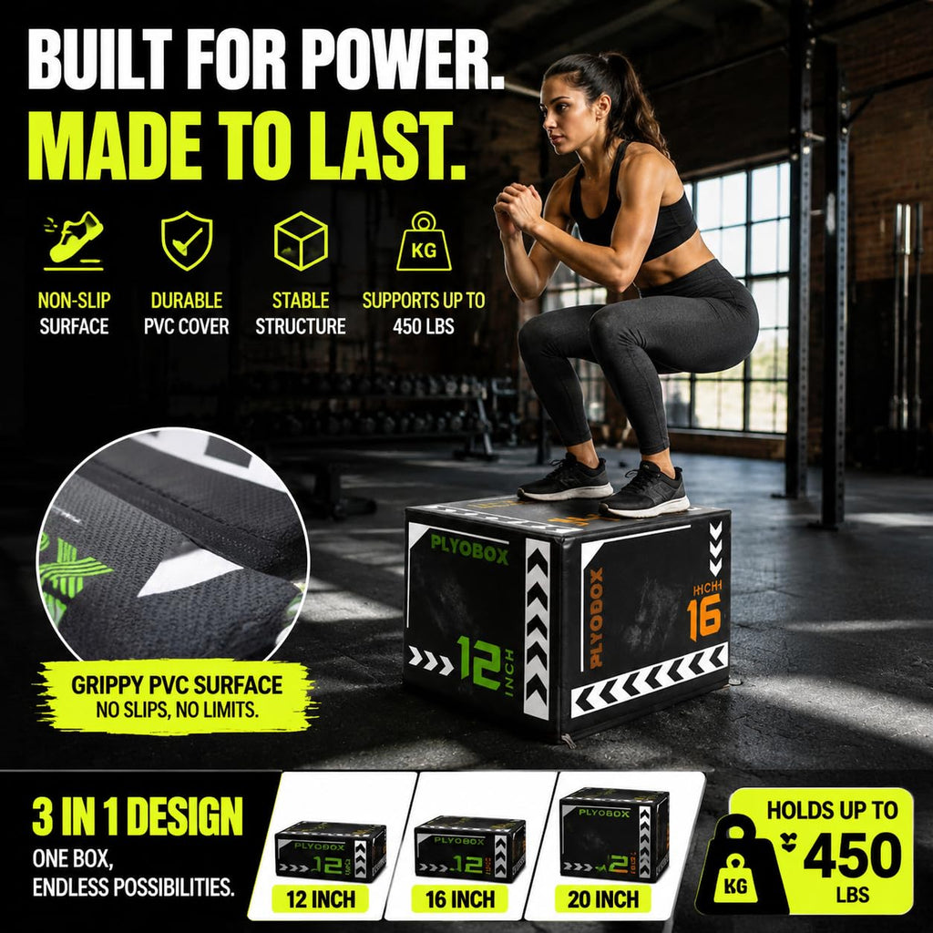 3-in-1 Foam Plyo Box L337