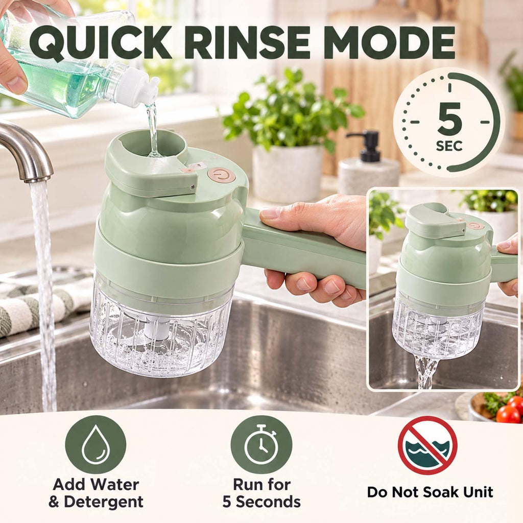 5-In-1 Electric Vegetable Chopper Q416756
