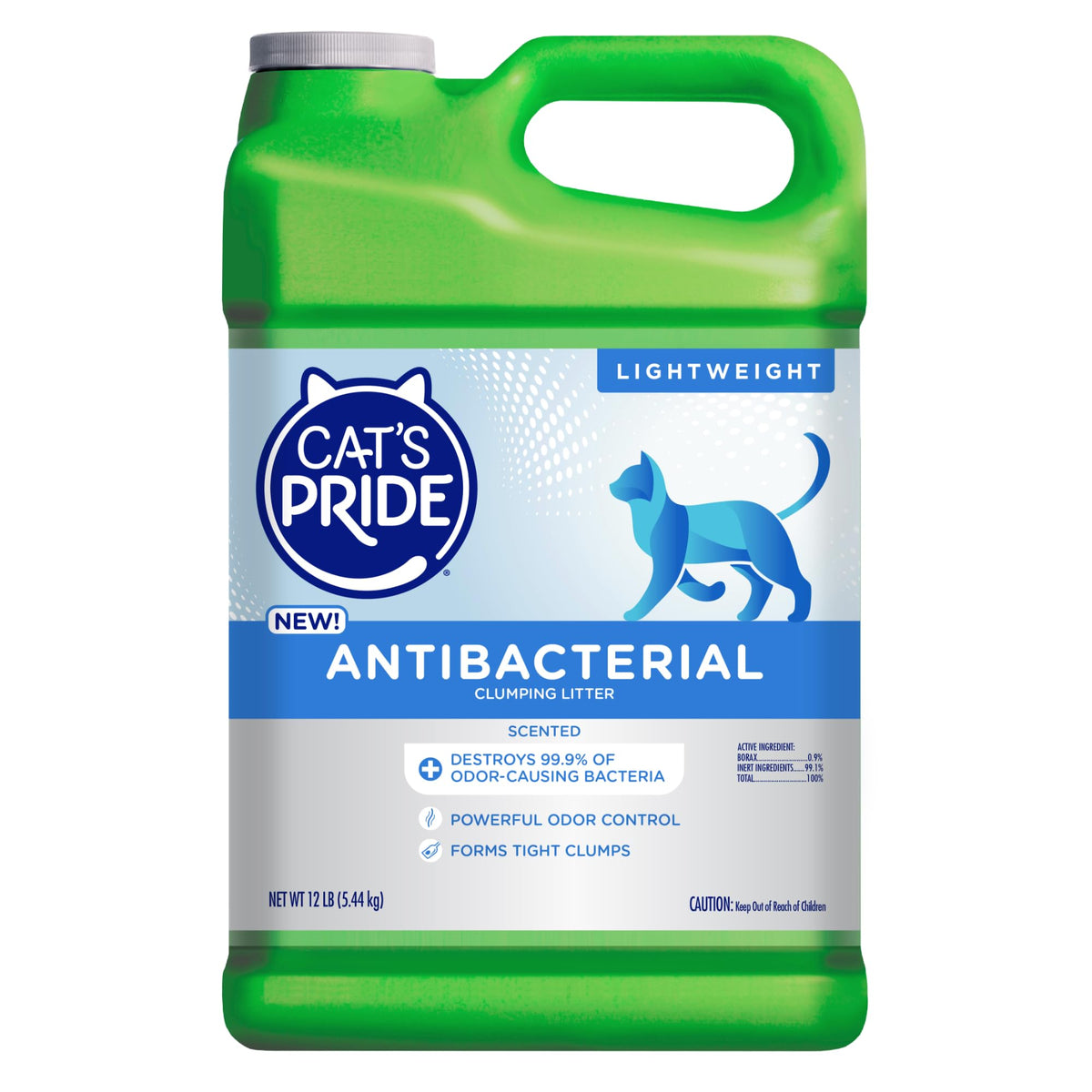 Antibacterial Odor-Eliminating Scented Cat Litter 12lb X9316