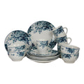 Blue 16 Piece Stoneware Dinnerware Set A17867