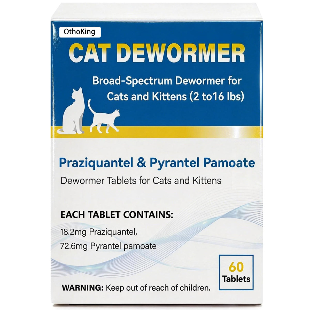 Cat Dewormer Tablet for Cats and Kittens Y4408