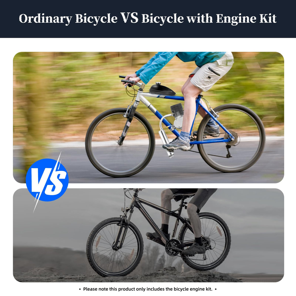 100cc 2 Stroke Bicycle Engine Kit with 36T Sprocket Y18147