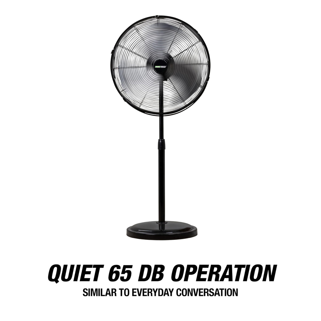 Adjustable 20 Inch Oscillating Pedestal Fan I2172