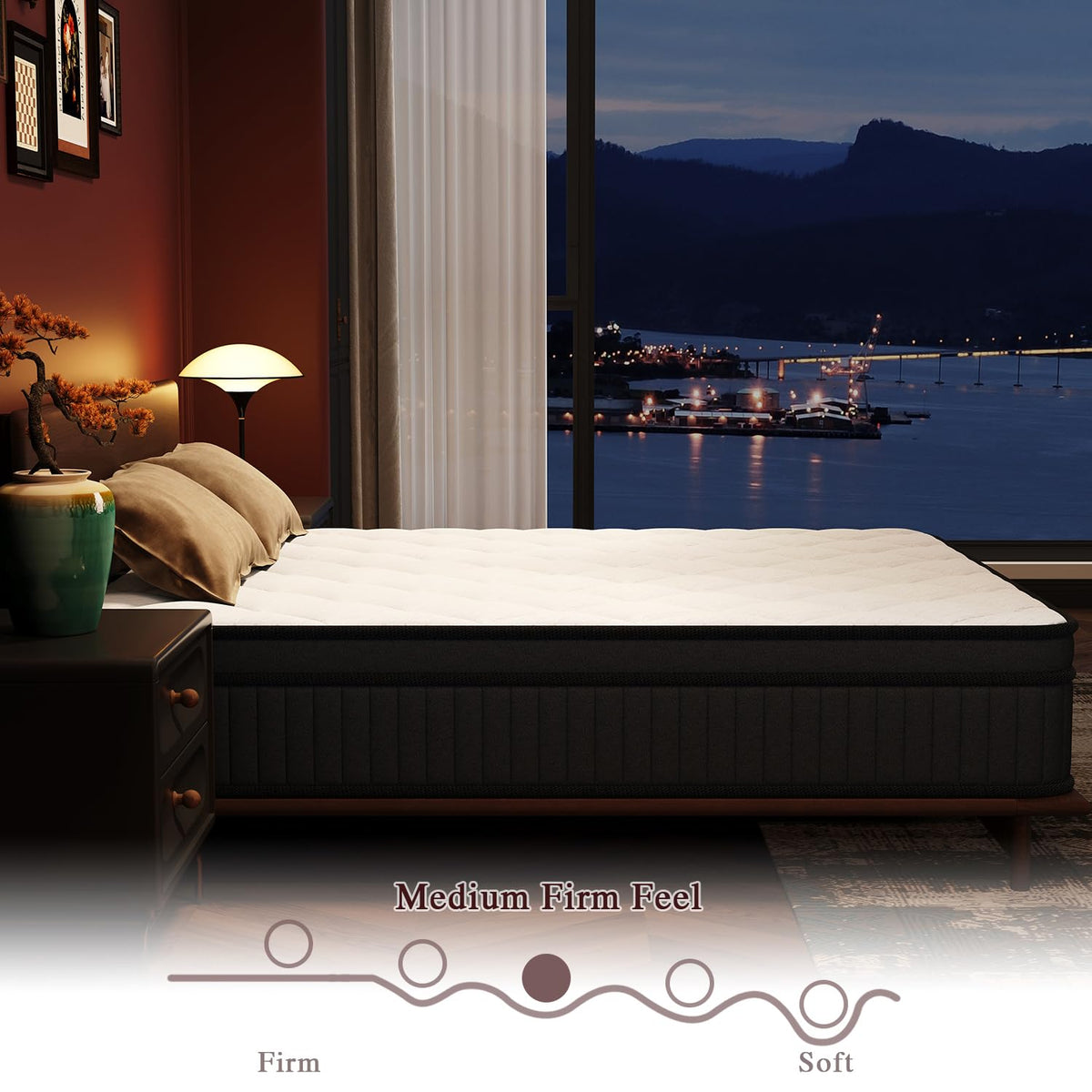 12 Inch Hybrid Full Mattress E469