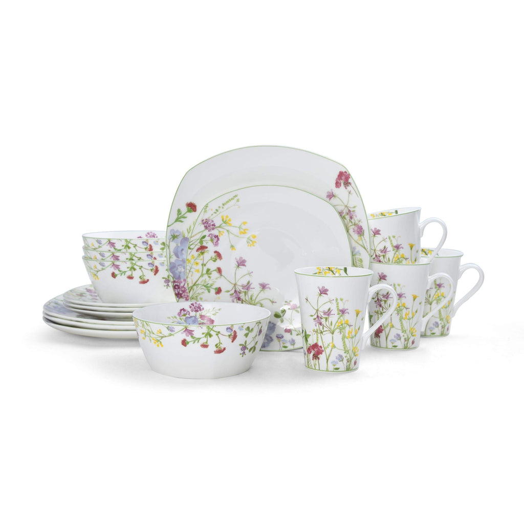 16-Piece Bone China Dinnerware Set Service for 4 M7470