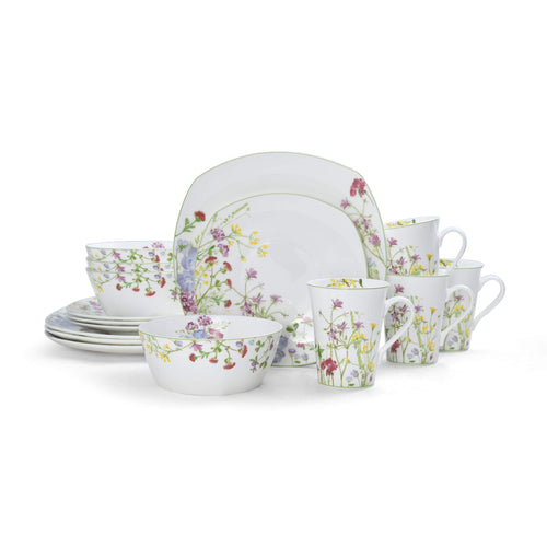 16-Piece Bone China Dinnerware Set Service for 4 M7470