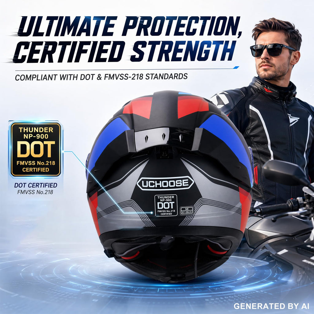 Heavy Duty Flip Up Modular Motorcycle Helmet R436471