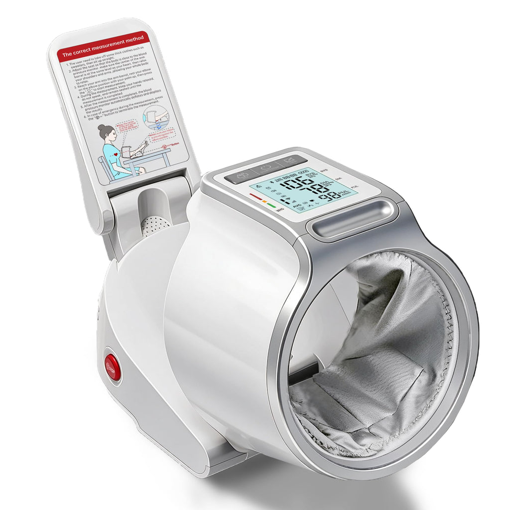 White Upper Arm Blood Pressure Monitor L825