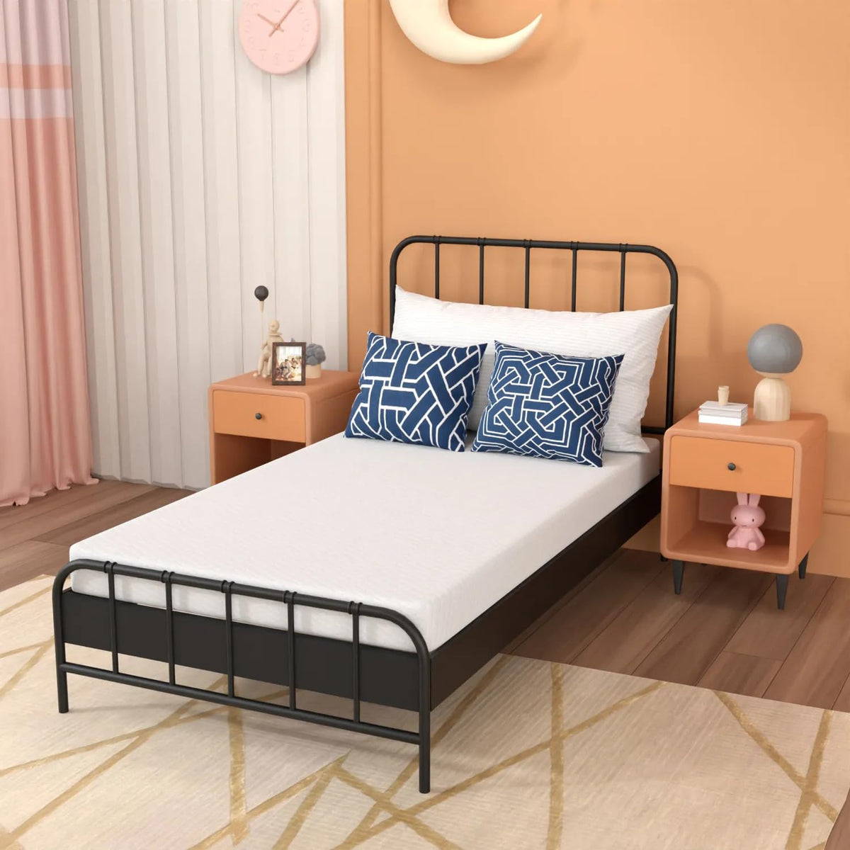 5 inch Memory Foam Twin Mattress with Washable Cover G78502