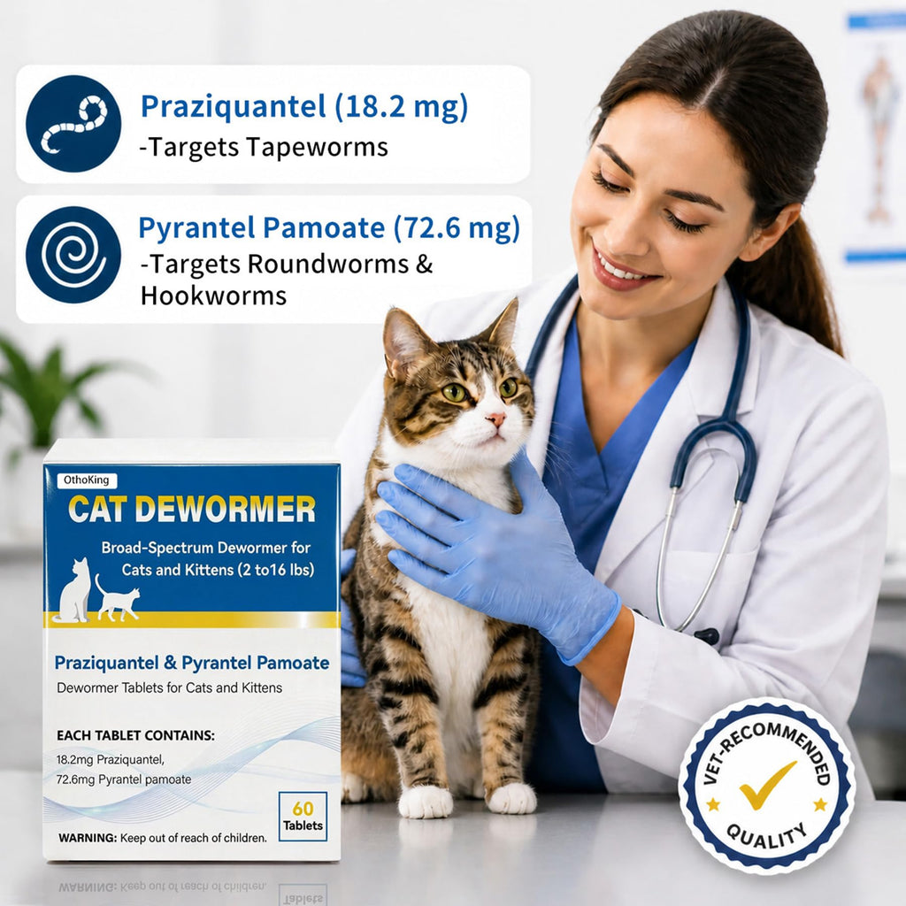 Cat Dewormer Tablet for Cats and Kittens Y4408