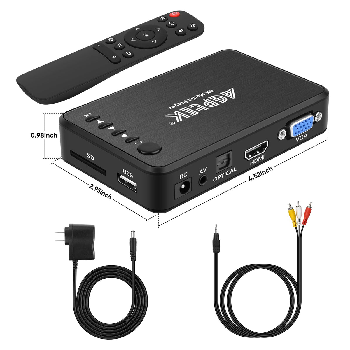 4K HDMI TV Media Player V792
