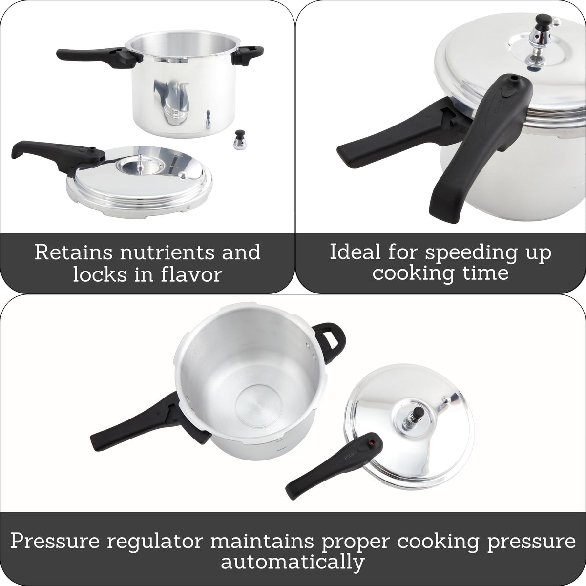 7 Quart Stovetop Aluminum Pressure Cooker R738980