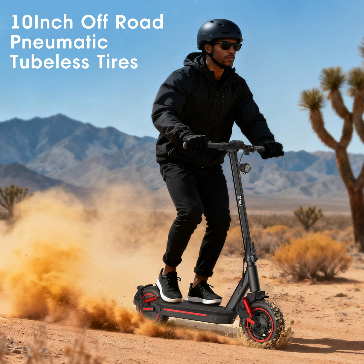 1200W Motor 10" Off-Road Pneumatic Tire Electric Scooter Y852995