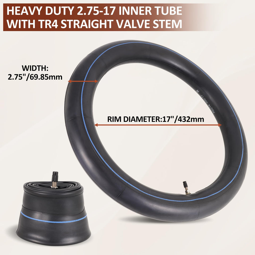 70/100-17 Tire and Inner Tube Set U6868