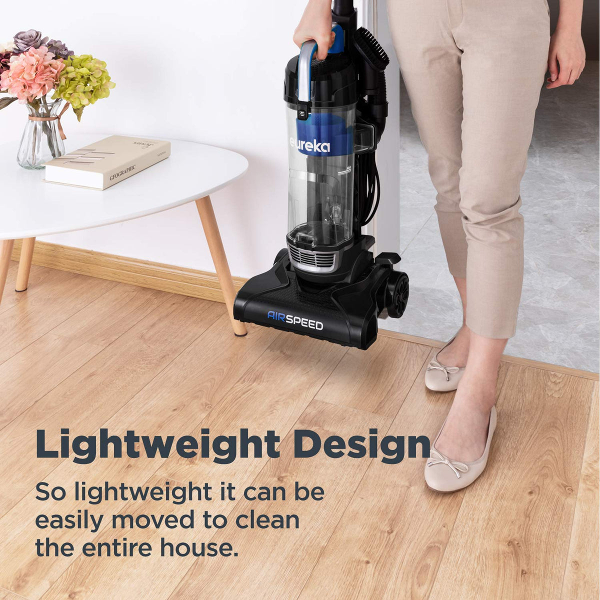Ultra-Lightweight Compact Bagless Upright Vacuum Cleaner and Compact Carpet Cleaner O25063