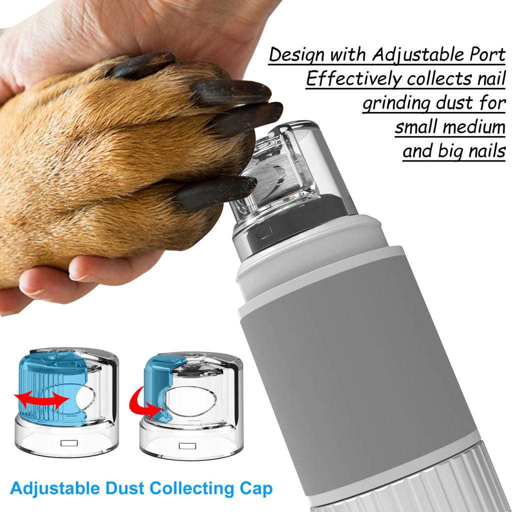 Dog Nail Grinder Quiet Electric Pet Nail Trimmer M3056