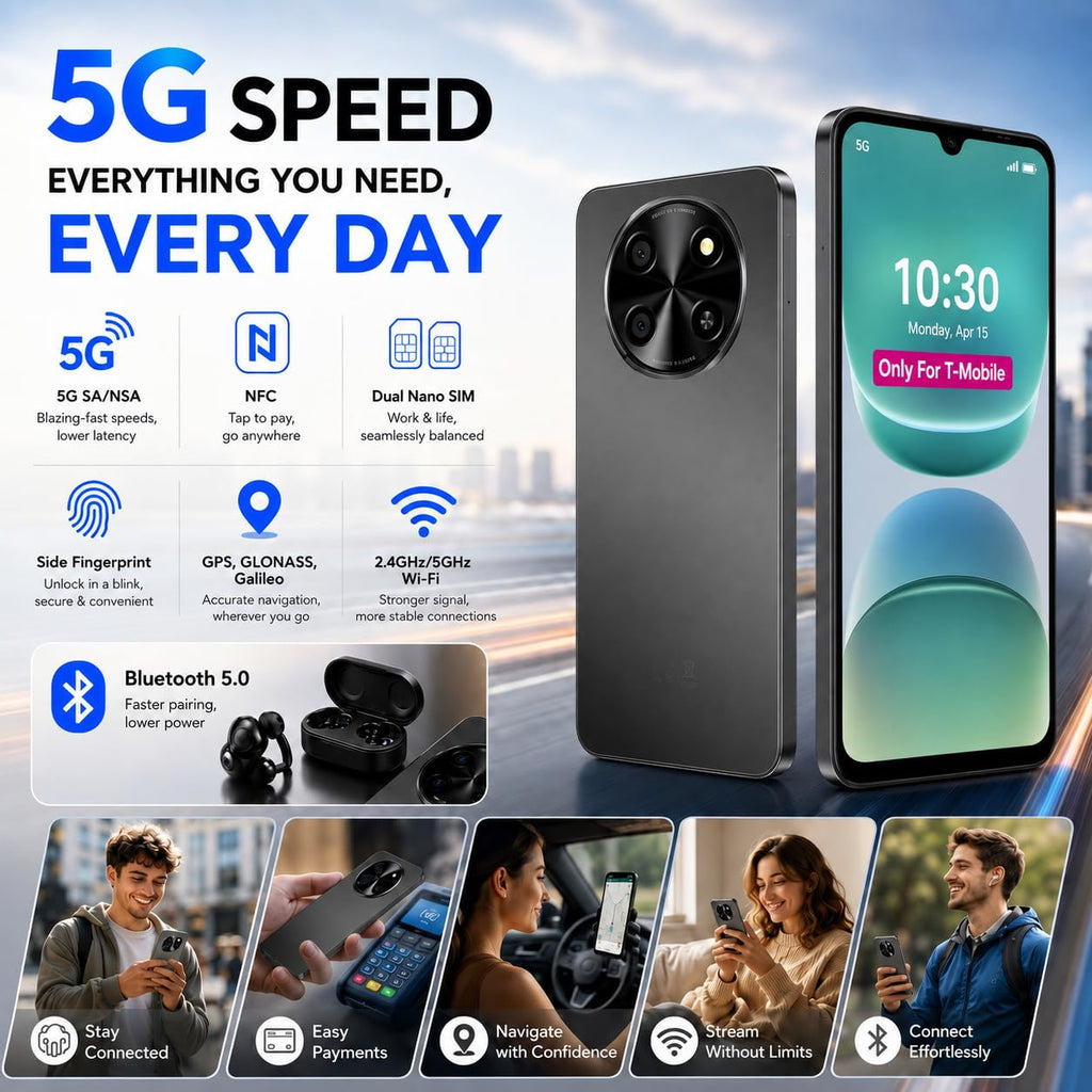 Unlocked 5G Android Phone L5007