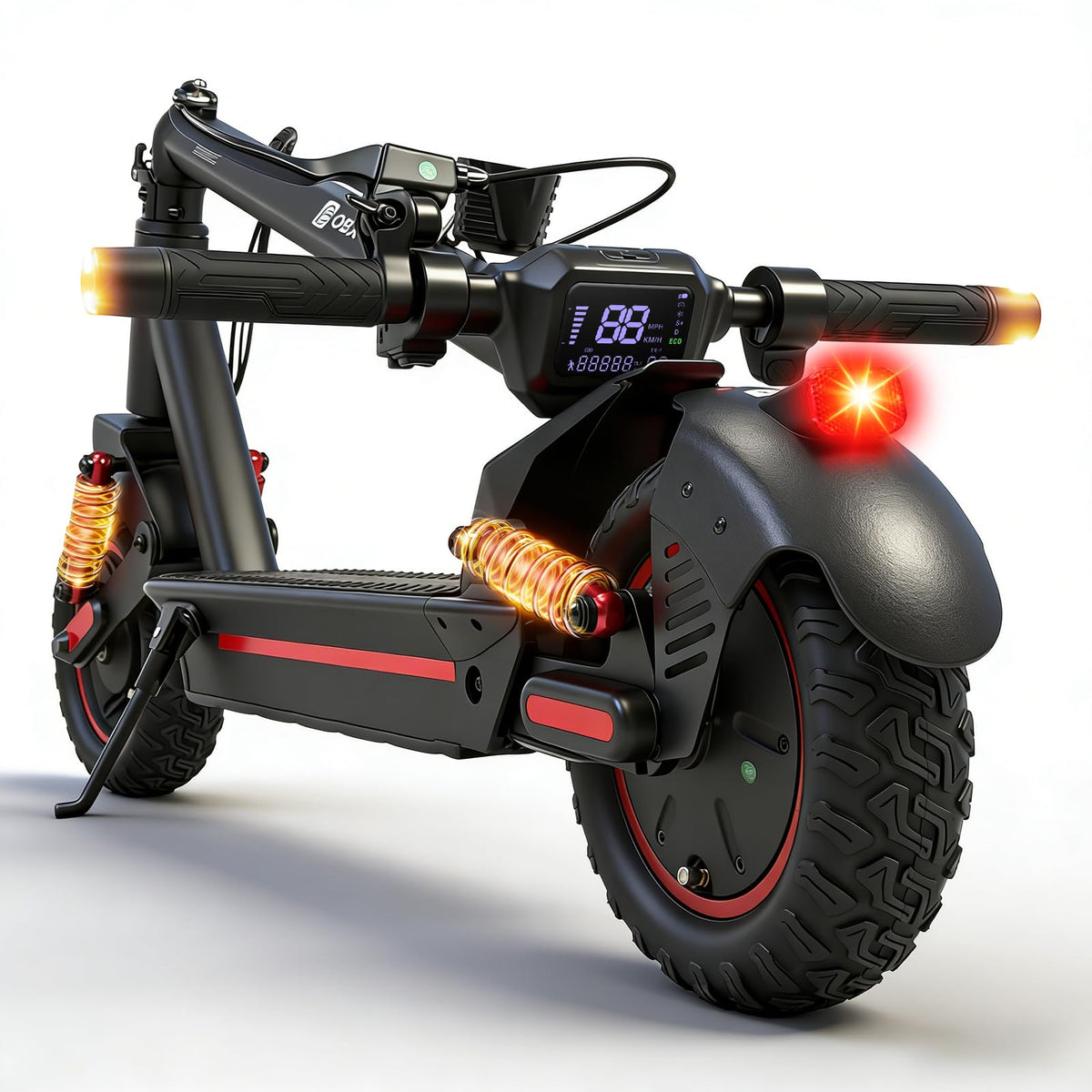 1200W Motor 10" Off-Road Pneumatic Tire Electric Scooter Y852995