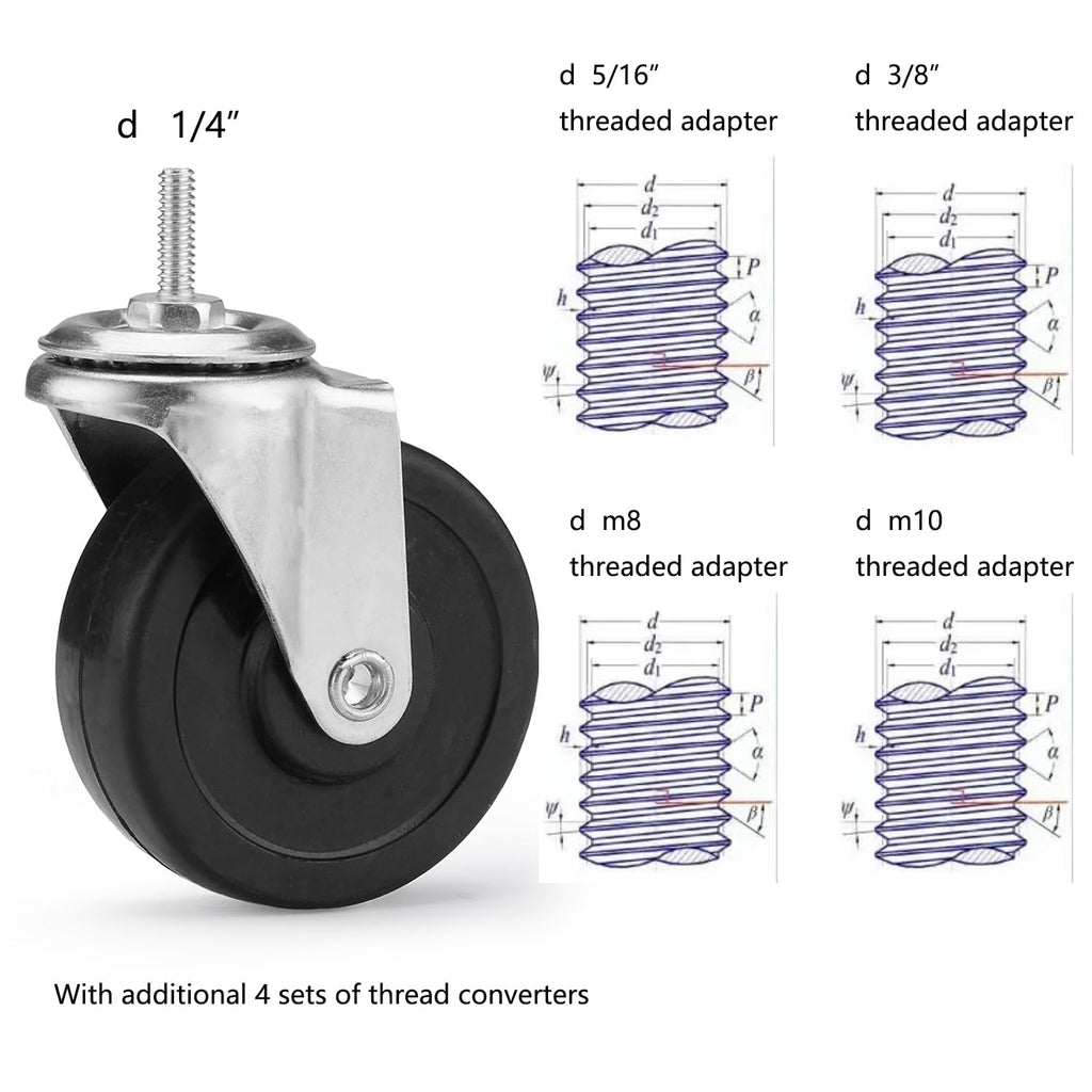 Set of 4 Caster Wheels A74699