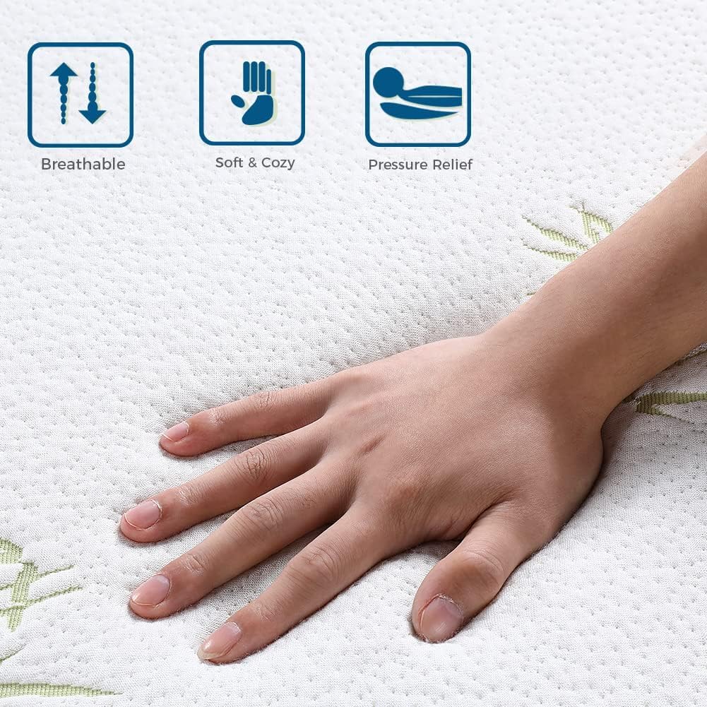 6 Inch Trifold Memory Foam Queen Mattress S66027