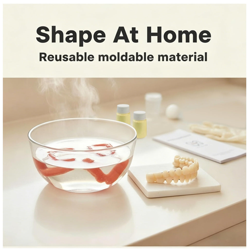 Moldable Temporary False Teeth Kit U4392