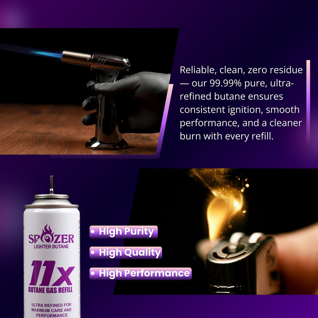 11X Butane Refill 12 Pack F851362