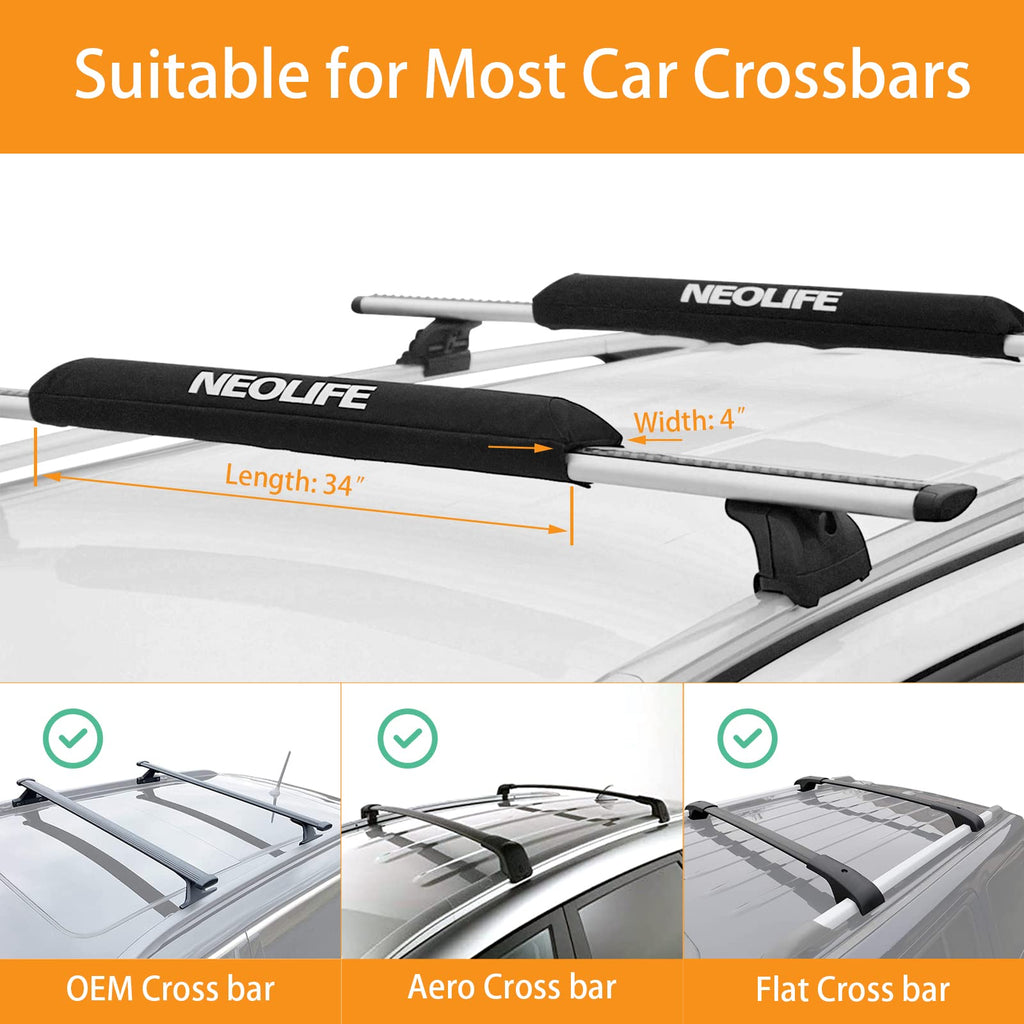 Soft Roof Rack Pads V7883