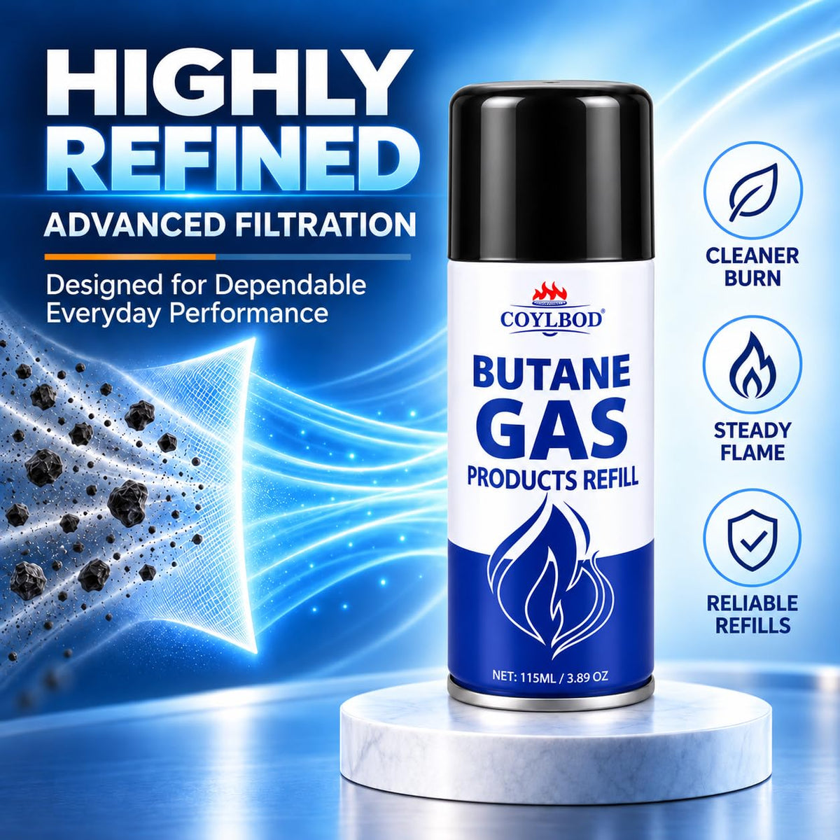 115ml Butane Refill E400285
