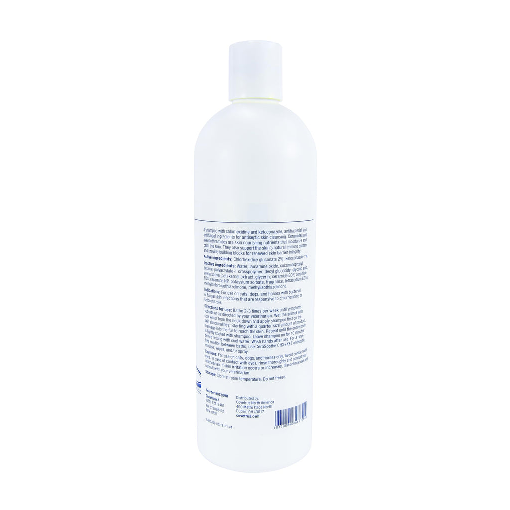 Chlorhexidine Ketoconazole Antiseptic Shampoo 16 oz S954