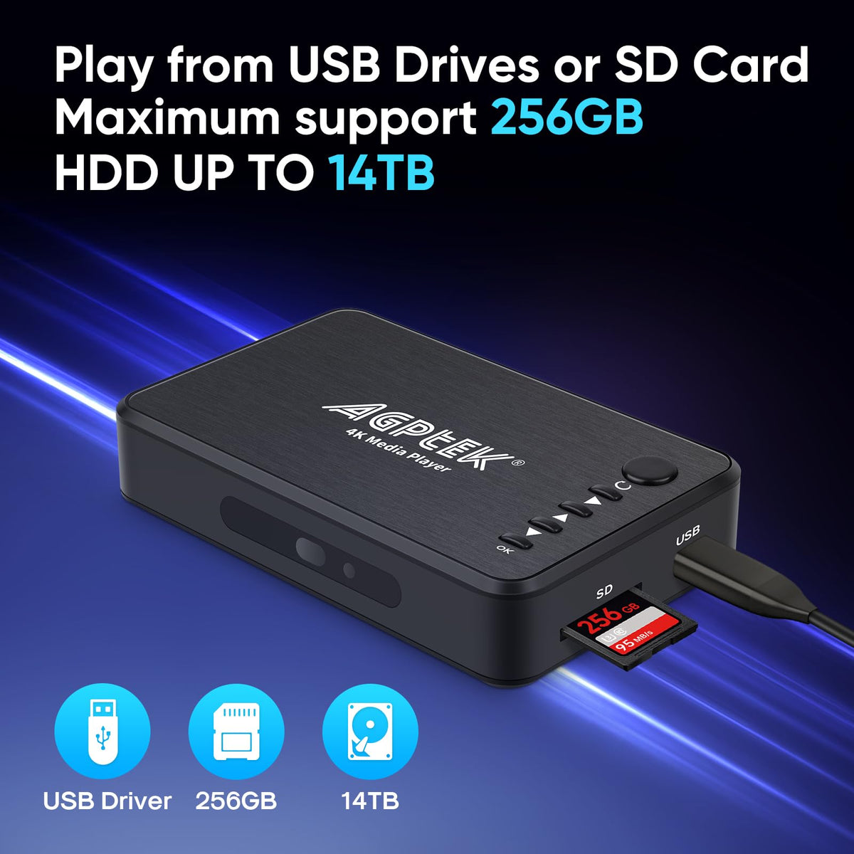 4K HDMI TV Media Player V792