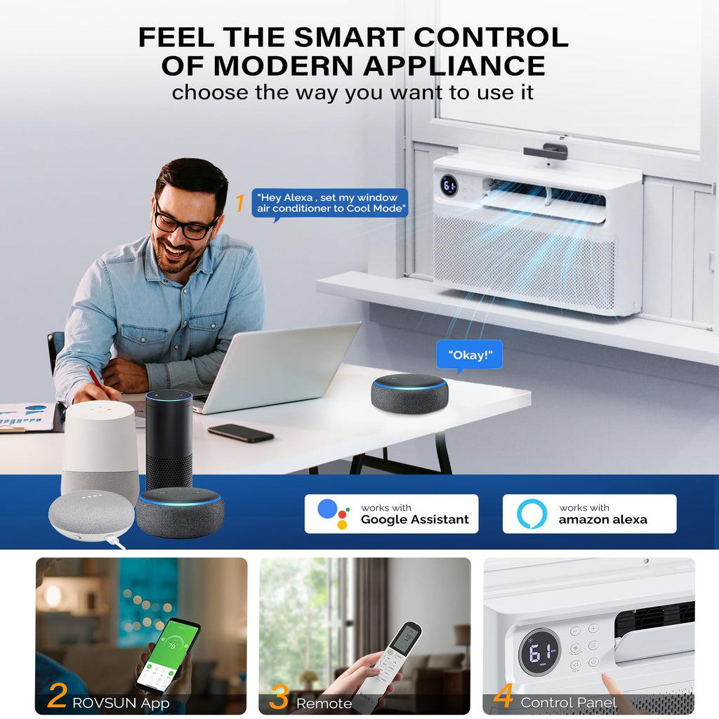 12000 BTU Inverter Window Air Conditioner with WIFI H30941