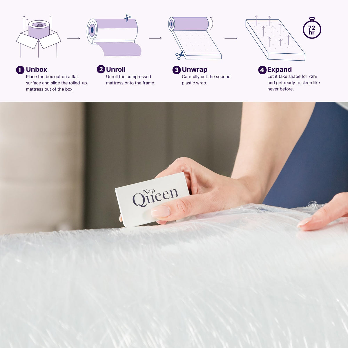 5 Inch Twin Memory Foam Mattress N237