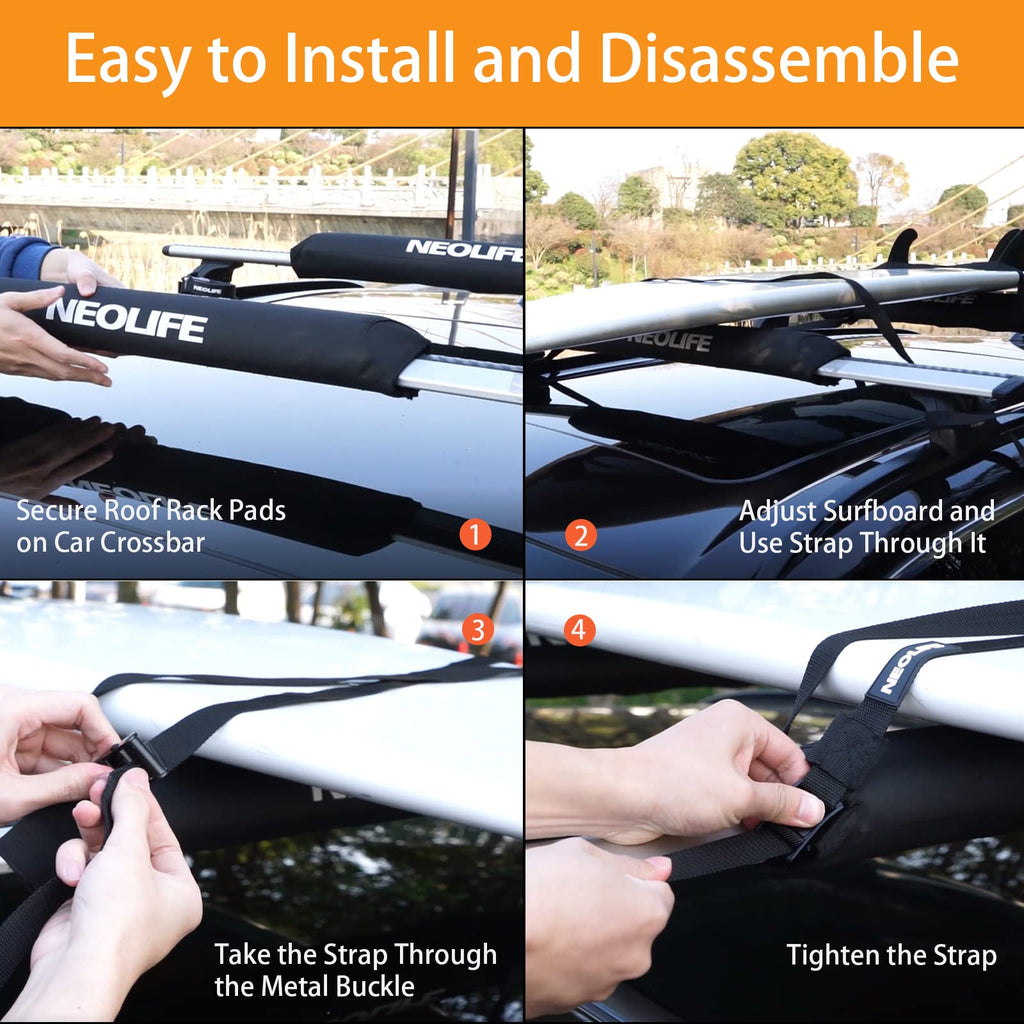 Soft Roof Rack Pads V7883