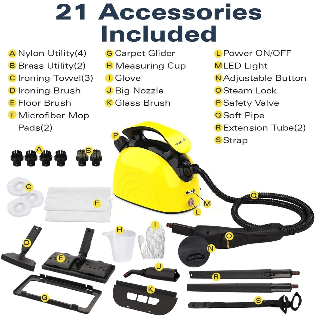 4.5 Bar 300°F Steam Cleaner F43753