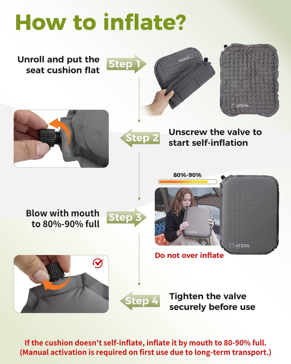Inflatable Seat Cushion Z4361