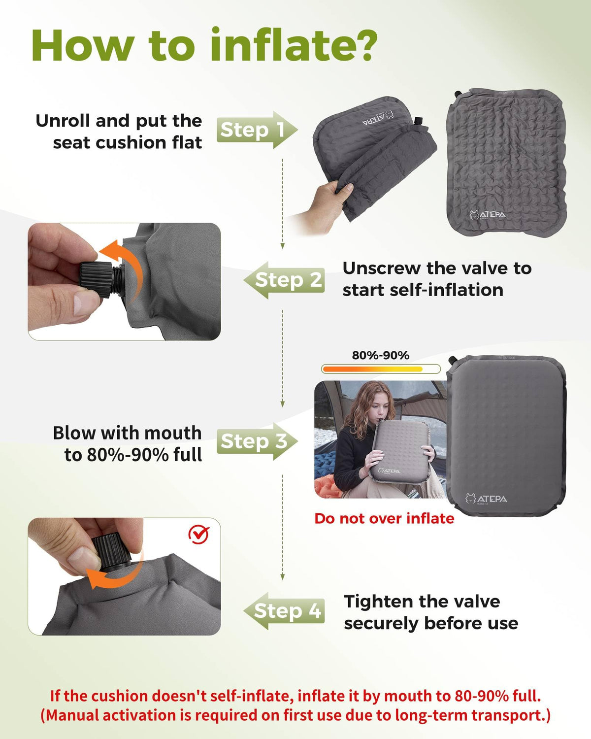 Inflatable Seat Cushion Z4361