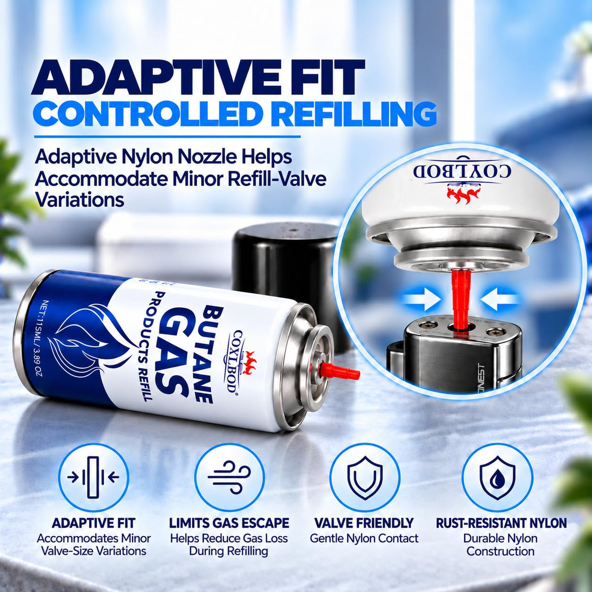 115ml Butane Refill E400285