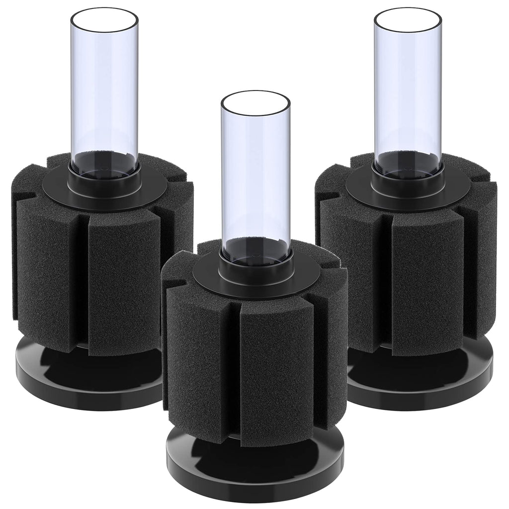 3 Pack Aquarium Sponge Filter up to 10 Gallon M151