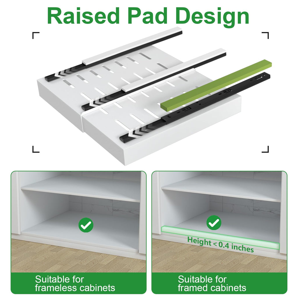 4 Pack Expandable Pull Out Cabinet Organizer I152