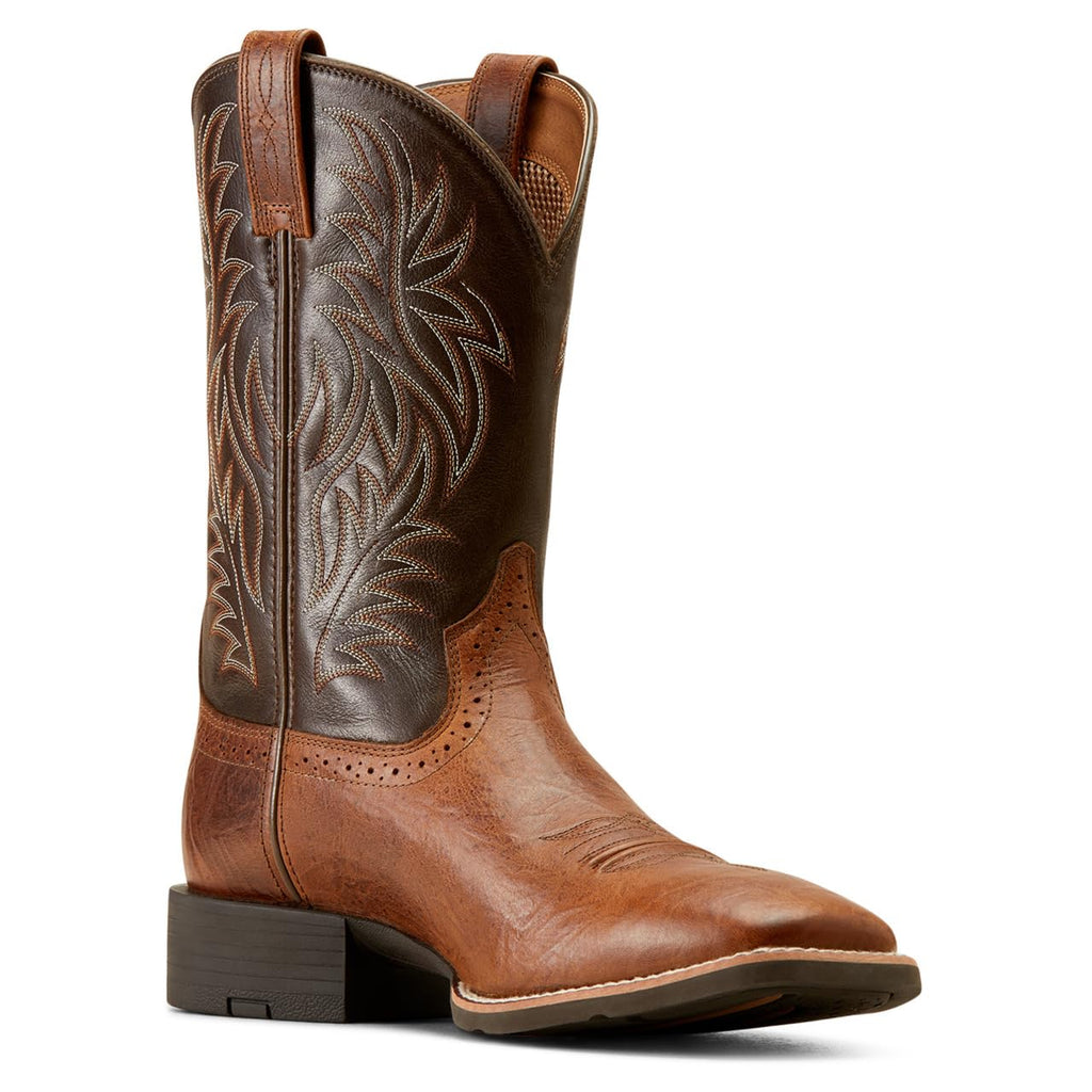 Western Wide Square Toe Cowboy Boot M84587