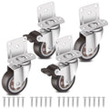 2 Inch L-Shaped Rubber Caster Set of 4 R349740
