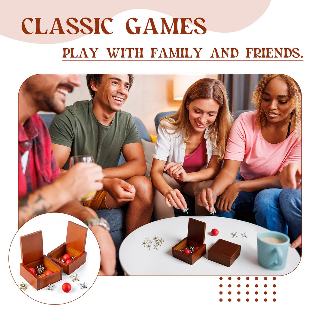 Metal Jacks Game with Balls U64203