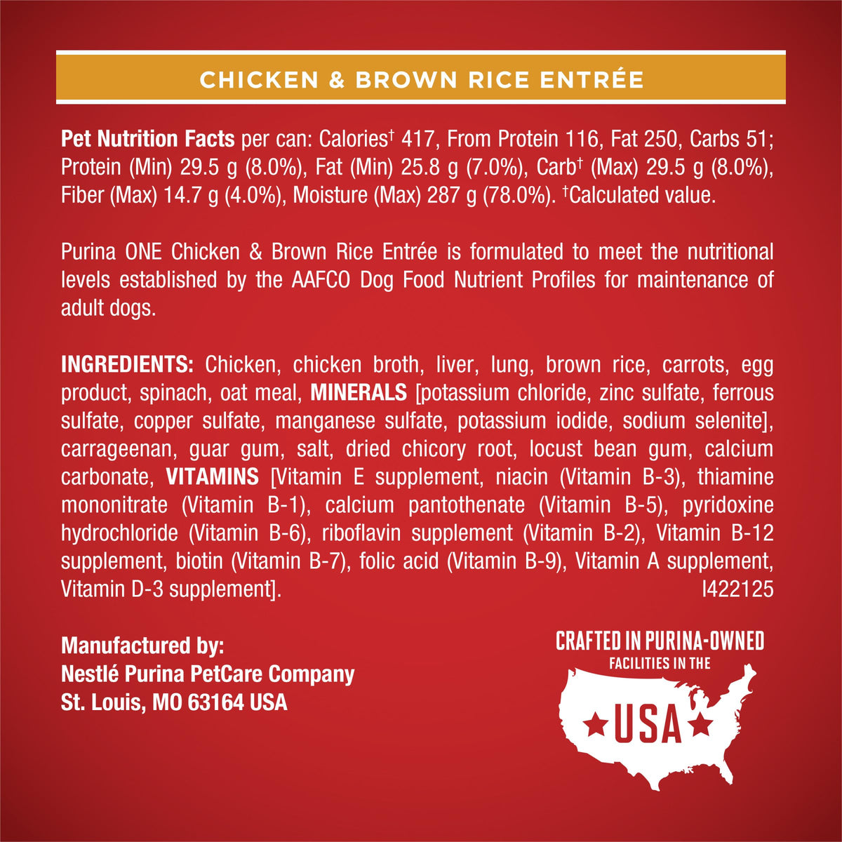 Wet Dog Food Variety Pack 6 13 oz Cans L677