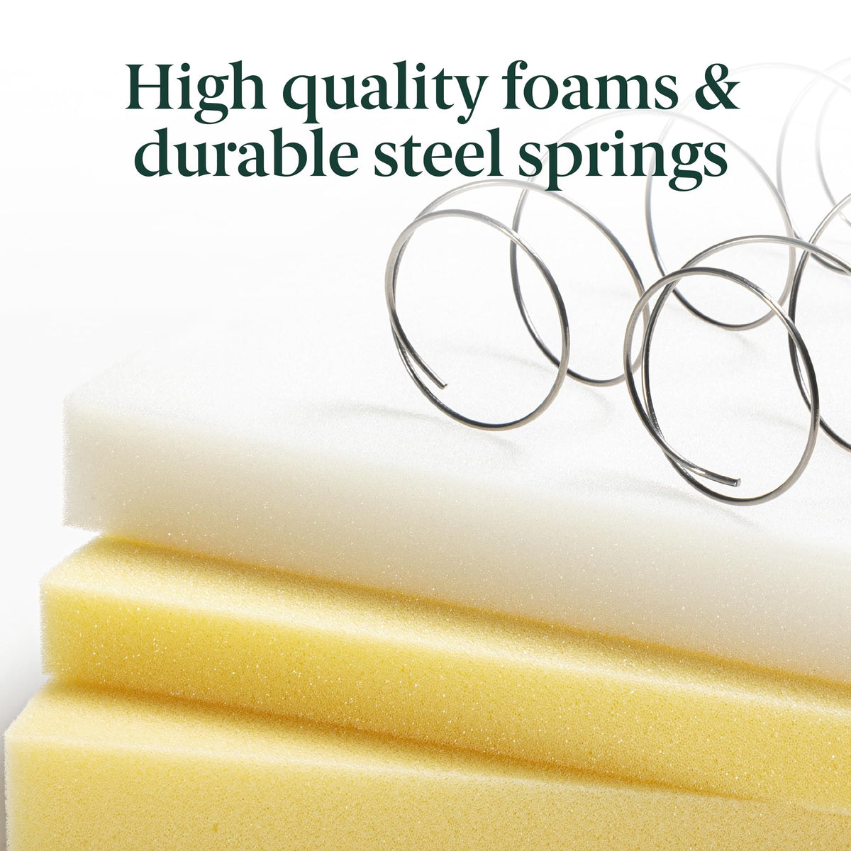 8 Inch Full Foam and Spring Hybrid Mattress P537495